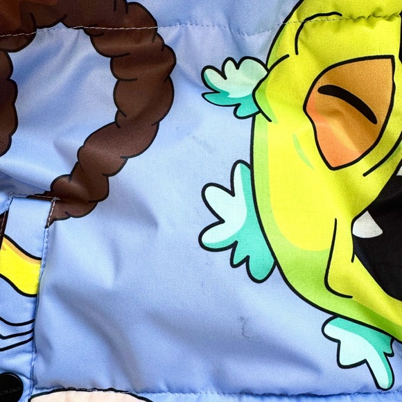 🔥 Members Only X Nickelodeon Rugrats Puffer Coat Jacket Men’s M Winter - Picture 7 of 8